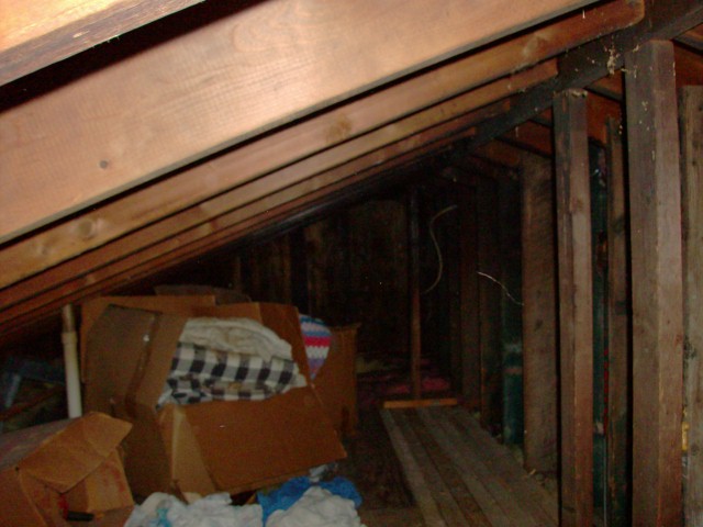 Attic View From Entrance