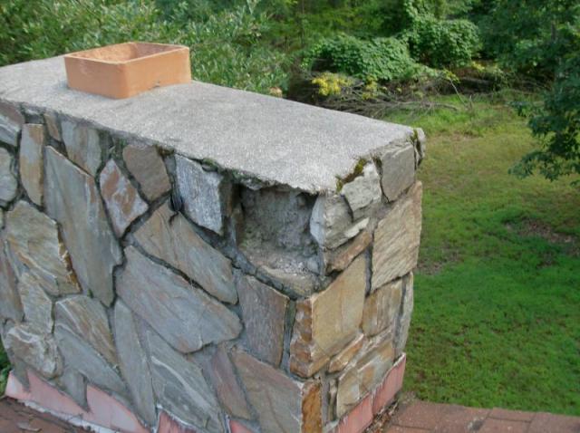 Chimney repairs needed